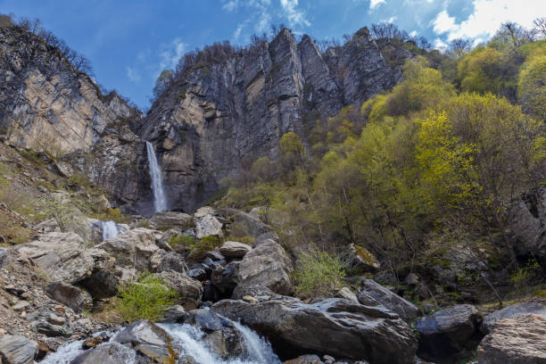 istock Waterfall Muchug.The highest waterfall in Azerbaijan 957068924