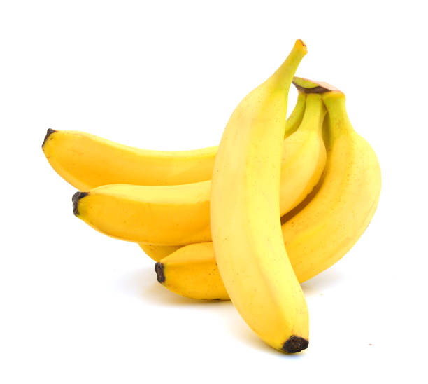 istock Bunch of bananas isolated on white background 957073170
