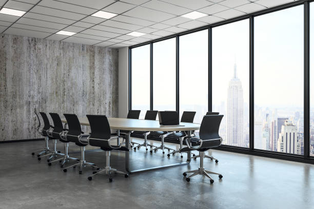 istock New conference room with city view 957073188