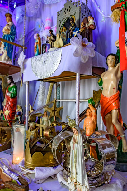 istock Brazilian religious altar and saints 957079470