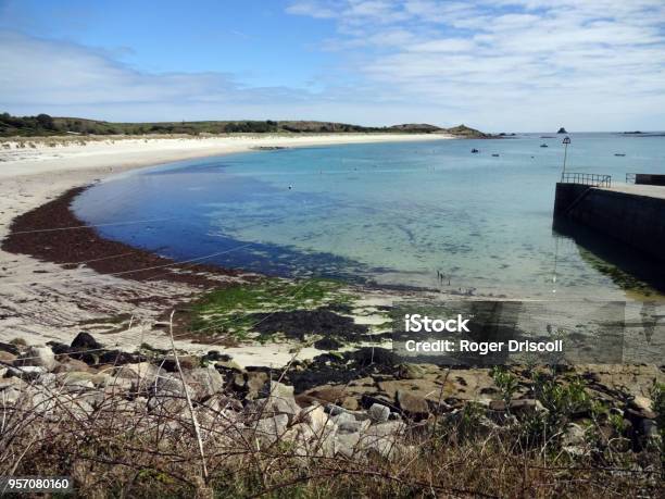 Higher Town Quay St Martins Scilly Stock Photo - Download Image Now - Cornwall - England, Horizontal, Island