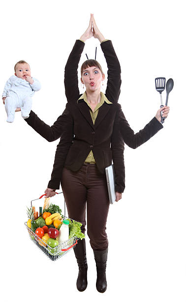mujer moderna - working mother working mother balance fotografías e imágenes de stock