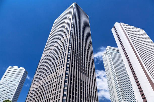 istock Shinjuku high-rise building group with fine weather 957087332