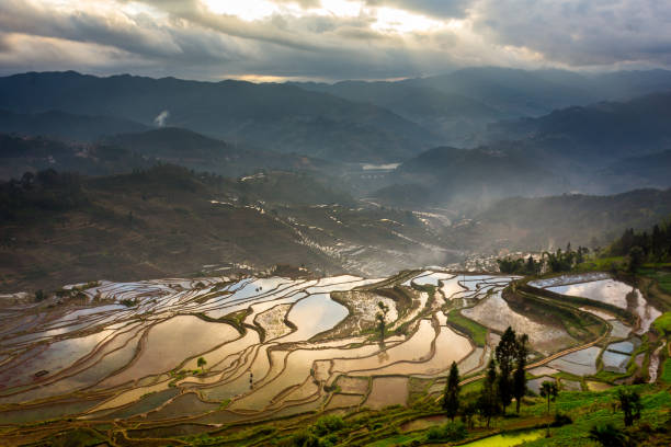 Honghe China 2013 stock photo