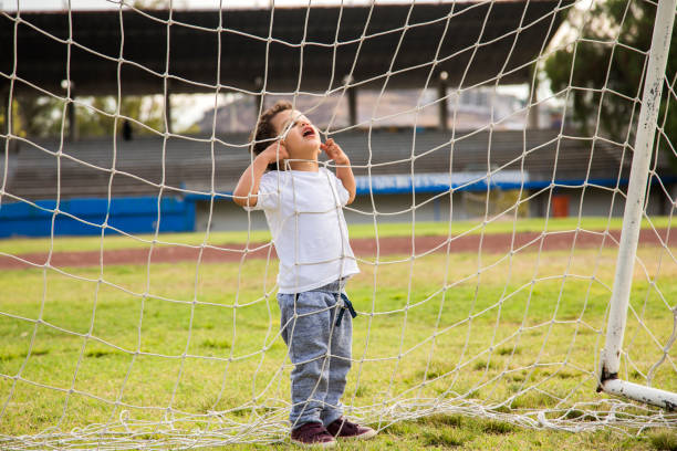 Young goalkeeper defended the goal and looks forward to victory