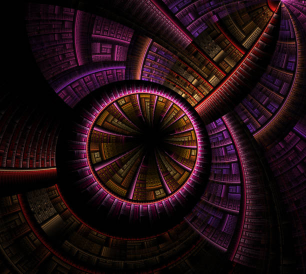 istock Mysterious sci fl tunnel with light at the end 957091464