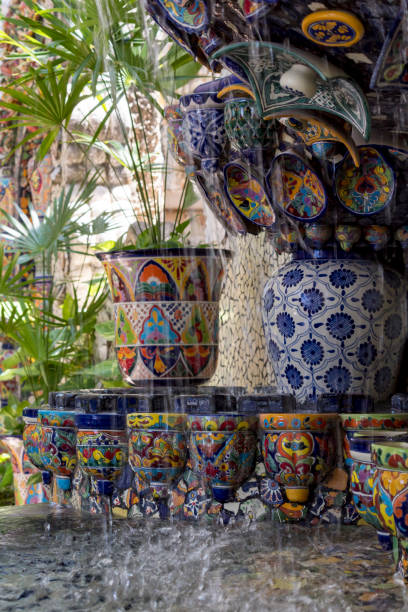 istock Mexican talavera style pottery 957091628
