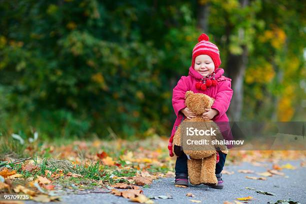 Toddler Girl Outdoors Stock Photo - Download Image Now - Autumn, Baby - Human Age, Baby Girls