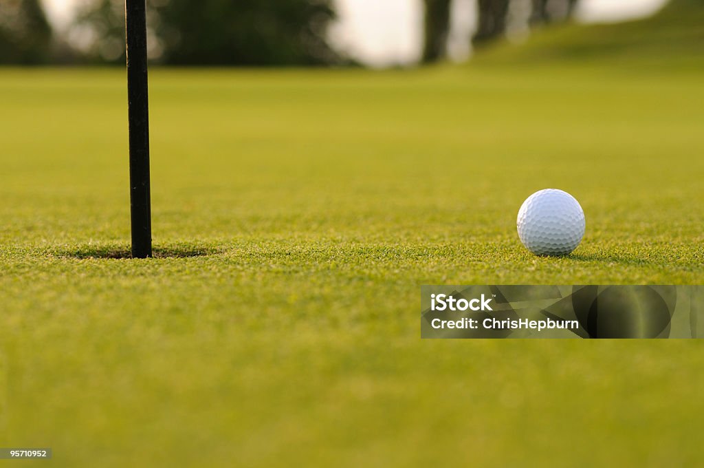 Golfe toque em - Royalty-free Anoitecer Foto de stock