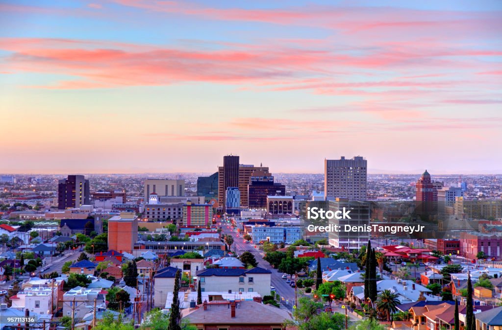 El Paso, Texas El Paso is a city in and the seat of El Paso County, Texas, United States. It is situated in the far western corner of the U.S. state of Texas. El Paso stands on the Rio Grande river across the Mexico–United States border from Ciudad Juárez El Paso - Texas Stock Photo
