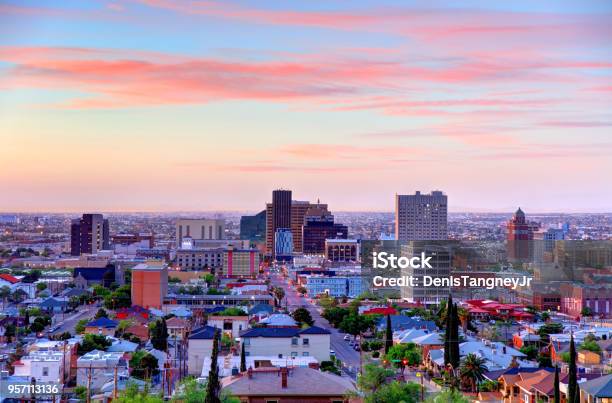 El Paso Texas Stock Photo - Download Image Now - El Paso - Texas, Texas, Ciudad Juarez