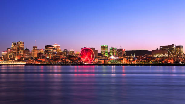 istock Montreal skyline at dusk, Canada 957115856