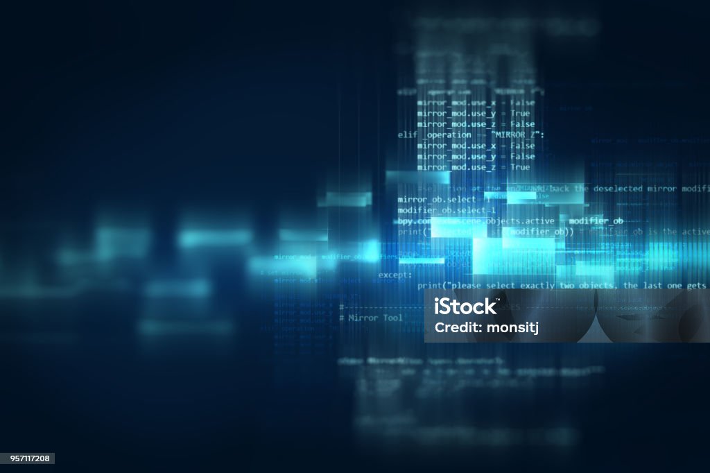 Soft Tech Background Programming Programming Code Abstract Technology Background Of Software Developer ...
