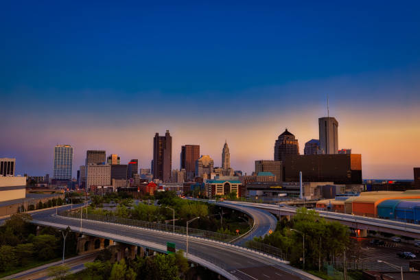 istock Columbus, Ohio skyline at sunset 957119730