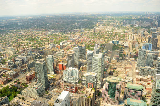 istock Toronto city seen from above 957120478