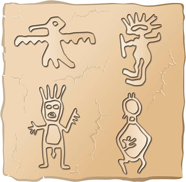 Petroglifos Diaguitas - Illustration vectorielle