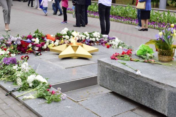 istock Eternal flame on the street 957159730