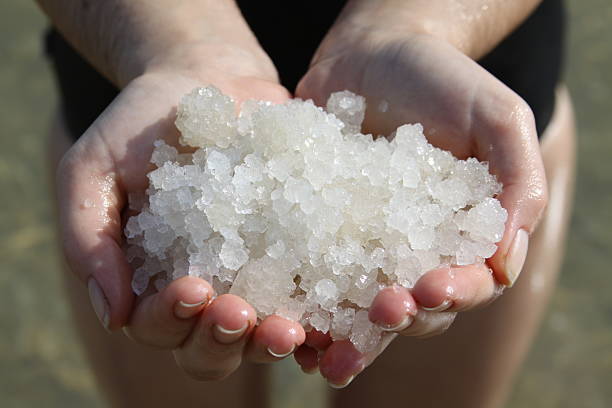 istock Handful of salt from the Dead Sea 95716164