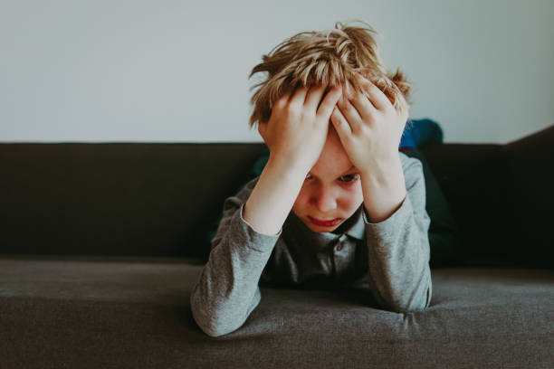 istock sad child, stress and depression 957167922