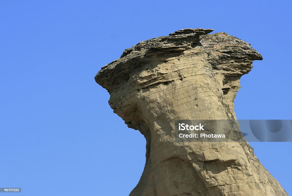 Stalagmite de contorsion - Photo de Alberta libre de droits