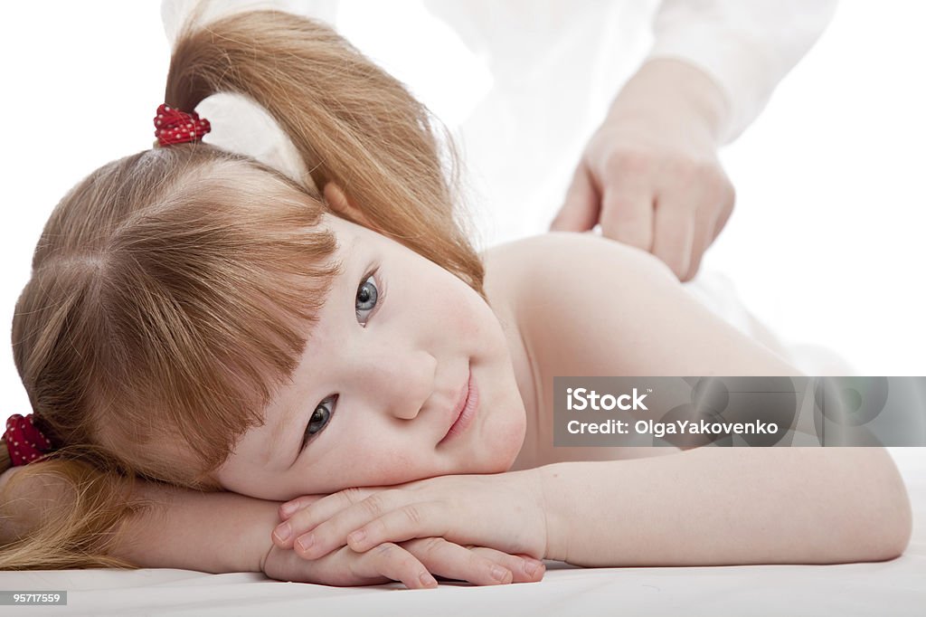 Menina em um hospital - Foto de stock de Anjo royalty-free