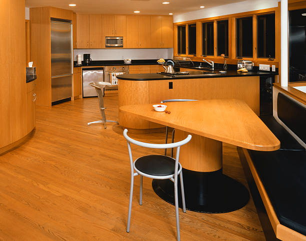 istock Suburban Wooden Kitchen 95718490