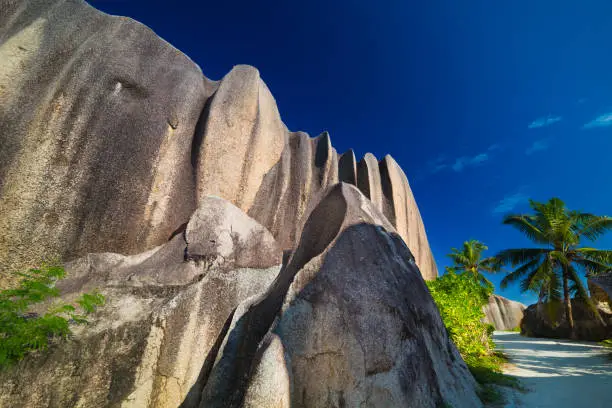 Photo of Granite boulders on Anse Source d'Argent on Seychelles
