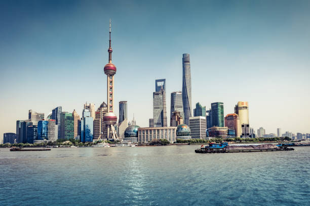 istock shanghai skyline with tv tower 957201088