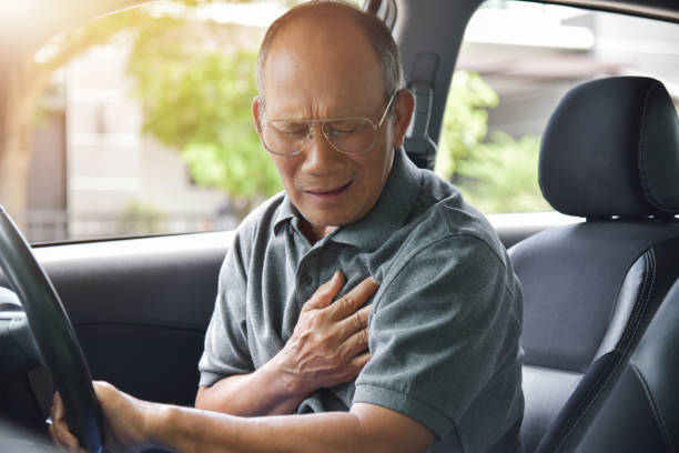 istock Asian Senior man having heart attack. 957206742