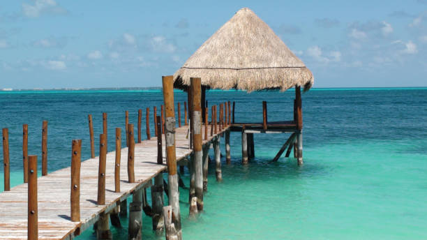 istock Cancun Seascape And Sky View In Quintana Roo. Mexico 957214148