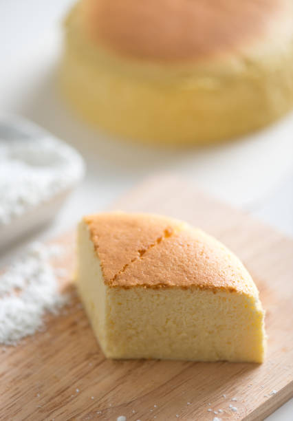 istock Egg cake with Japan, cotton cake 957217928