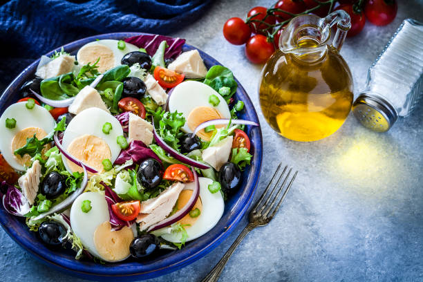 istock Tuna and hard-boiled eggs salad 957223308