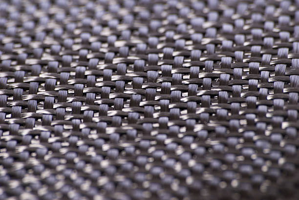 tissu en fibre de carbone - carbon fibre photos et images de collection