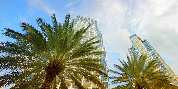 istock Skyscrapers in South Beach, Miami, Florida. 957230408