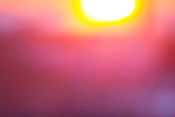 istock Yellow background concept: Sun light with blur 957240622