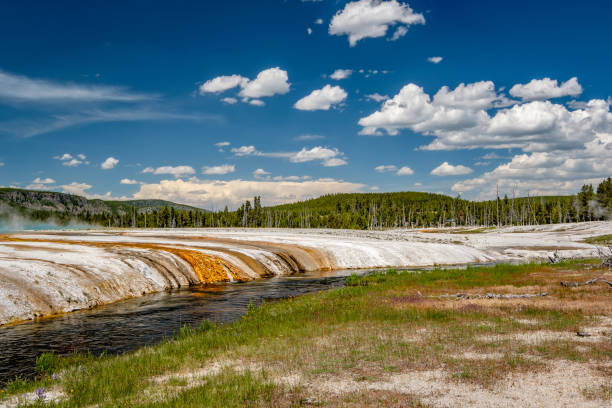 istock Iron Spring Creek in Yellowstone 957245044
