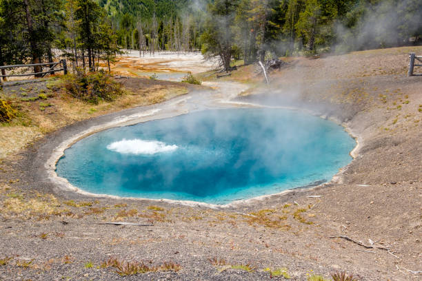 istock Hot thermal spring in Yellowstone 957245180