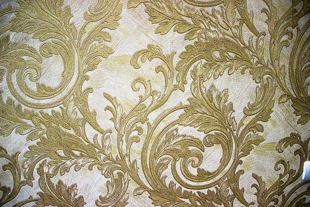 istock beautiful brilliant golden wallpaper 957245236