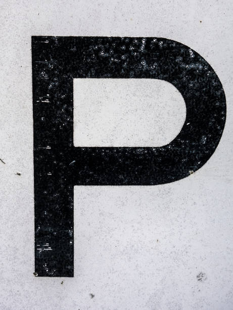 istock Written Wording in Distressed State Typography Found Letter P 957245248