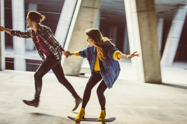 istock Group of Teenagers Hanging Out 957262010