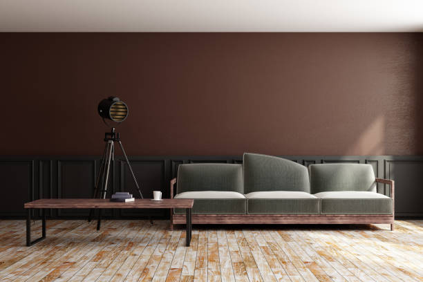 istock Contemporary living room with copyspace 957278018