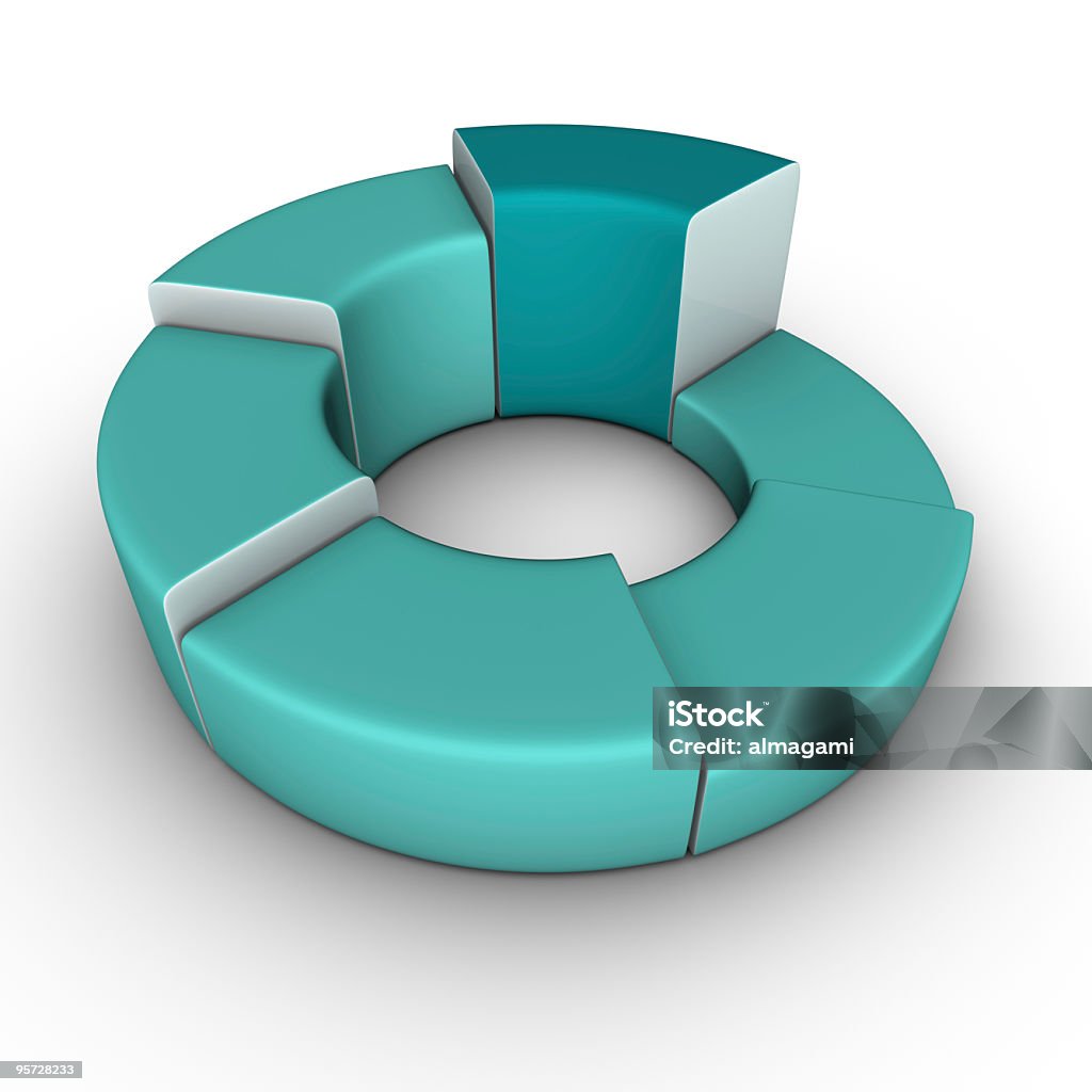 business-Diagramm - Lizenzfrei Blau Stock-Foto