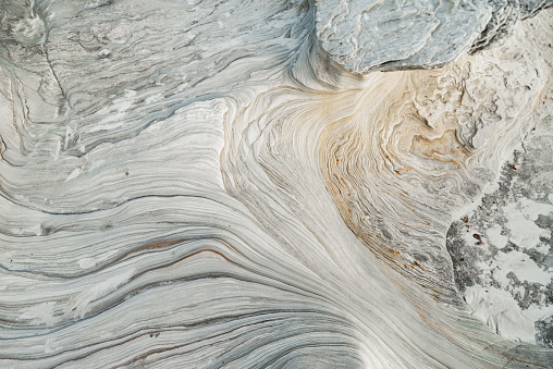 Formaciones rocosas desde arriba, Costa de Australia photo