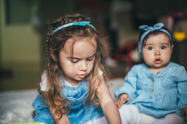 Kids playing with toys