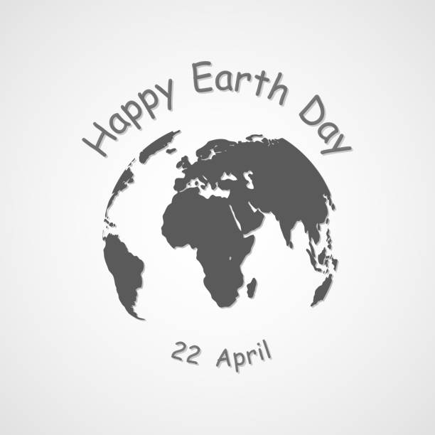 illustrations, cliparts, dessins animés et icônes de bannière de earth day heureux. illustration vectorielle. - 5510