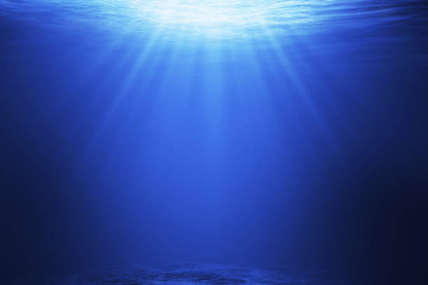 istock Abstract underwater background in the sea 957290396