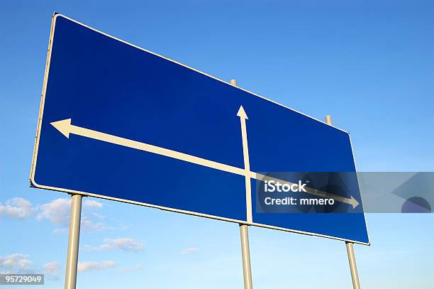 Roadguide Stock Photo - Download Image Now - Advice, Arrow Symbol, Backgrounds