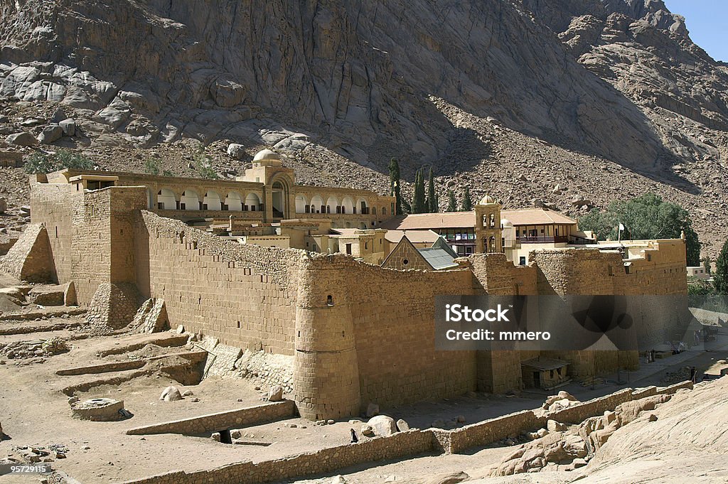 Saint Catherine Monastery - Lizenzfrei Moses - Religiöse Figur Stock-Foto