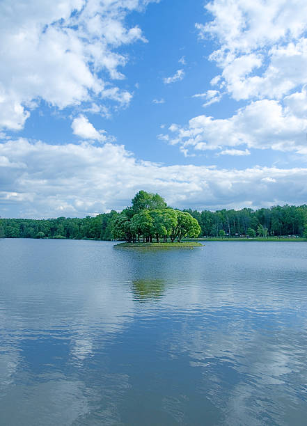 istock Lake at the moscow park 95729260