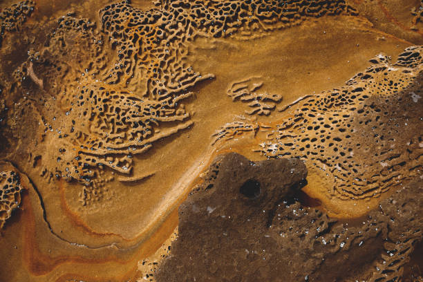 istock Rock formations from above, Australian Coast 957293202